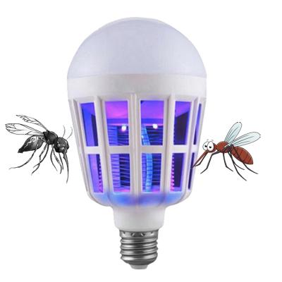 China Rechargeable Light Smart Led Small Portable Customizable Universal E27 Mosquito Killing Lamp Mini UV Light Home Camping Outdoor Garden Security for sale