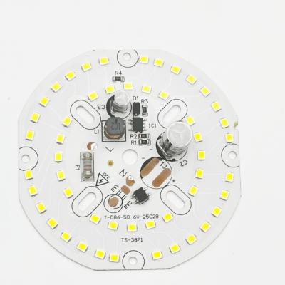 China Led bulb consumables 86mm diameter 100lm/W smd 2835 Sanan DOB led pcb board for bulb light and downlight for sale