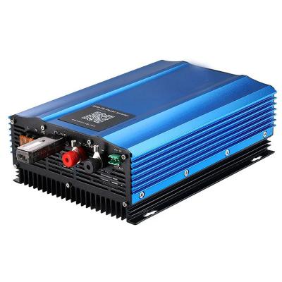 China Work for Solar panel. battery 1000W 1200W Solar Grid Tie Inverter  DC24V 48V 72V 96V to AC110V AC220V with WI-FI Limiter Sensor for sale