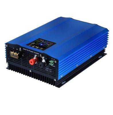 China Work for Solar panel. battery 1200W 1000W Grid Tie Inverter with Limiter Sensor  DC 24V 48v 72v 96v to AC110V 230V 50hz 60hz for sale