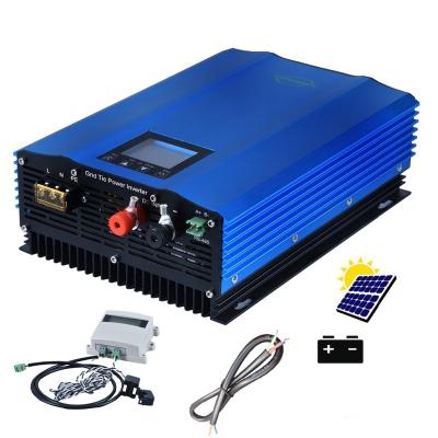 China On-Grid Solar System WI-FI /LCD 1000W 1200W hybrid solar power inverter 48V Solar Grid Tie Converter with  limiter for sale