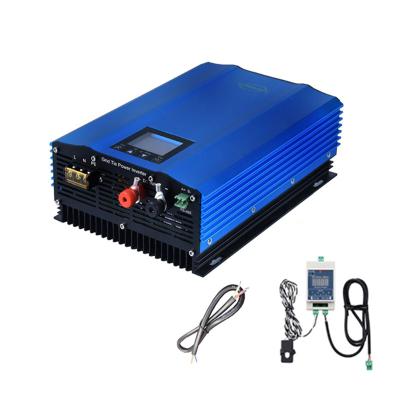 China On-Grid Solar System 1000W 1200W PV/ Battery Discharge Inverter 48V Solar Grid Tie Converter with WI-FI /LCD for sale