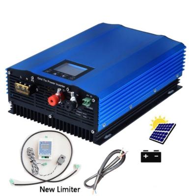 China On-Grid Solar System 1KW/1.2KW PV Solar Grid Tie Battery Discharge Inverter with WI-FI Limiter Sensor Power Inverter for sale