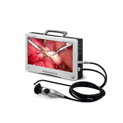 China Metal 4 in 1 surgery integrated portable hd endoscopic camera combined LED light, monitor and recorder for sale