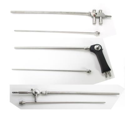 China Medical Reusable Metal Laparoscopy Irrigation And Suction Tube Three Types for sale