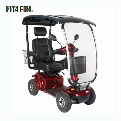 China Vitafom- Pneumatic Wheel Single Seat Big Size 4 Wheel Handicapped Power Scooter, PG Controller, Taiwan Motor for sale