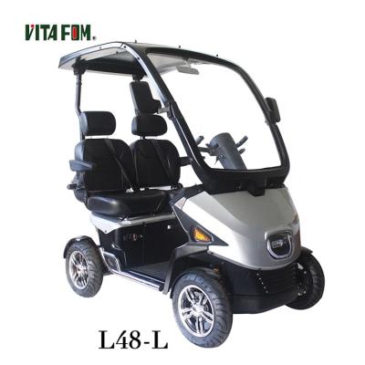 China 2 Seat Older Adult Electric Mobility Scooter Disable Four 4 Wheel 16