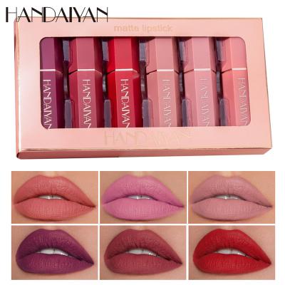 China Kissproof Wholesale Waterproof Cosmetics 24 Hour Long Lasting Private Label Nude Matte Lipstick for sale