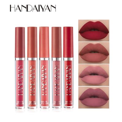 China Low Price Waterproof Wholesale 12 Colors Eco Friendly Kissproof Lipstick Private Label Lip Gloss for sale