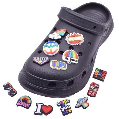 China The Most Popular New Girl And Boy Custom Clog Charm Like Shoes Buckle Accessories Charm Crocs for sale