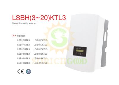 China 3KW To 20KW String Inverters 220V 230V 380V 400V 16A to 40A for sale