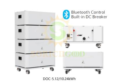 China 5.12KWh 10.24KWh Lithium Battery Long Term Storage Power Storage Brick for sale