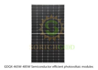 China 465W-485W Monocrystalline Silicon Panels for Residential and Commercial Solar Systems for sale