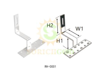 China Commercial Residential Tile Roofs Aluminum Alloy Mounting Systems for sale