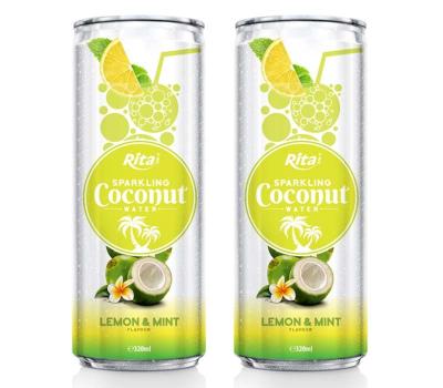 China Low fat sparkling coconut water for sale