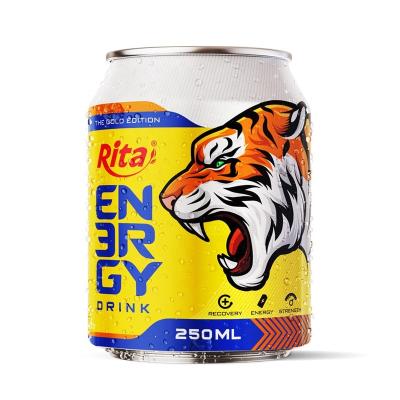 China Manufacturers Natural High Quality Short 250ml Red Canned Energy Drink for sale