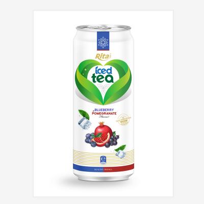 China Tea Drinks Blueberry and Pomegranate Flavor from Rita Canned Iced Tea Drink for sale