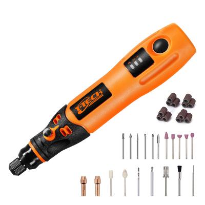 China Top Multifuction Tool Kit 3.7V Grinder Pen 5000-15000RPM Engraving USB Rechargeable Rotary Tool Kit for Dremel for sale