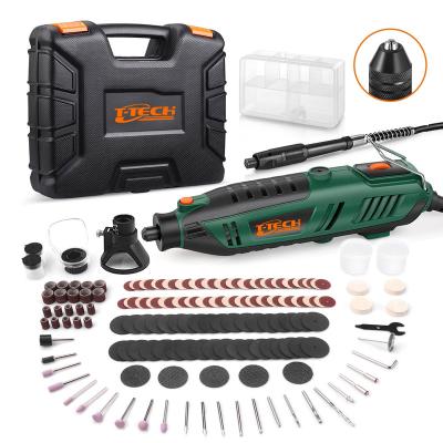 China Top Multifuction Tool Kit OEM 183pcs Mini Engraving Die Grinder 200w Power Hand Drill Electric Multifunction Mini Rotary Tool Kit for sale