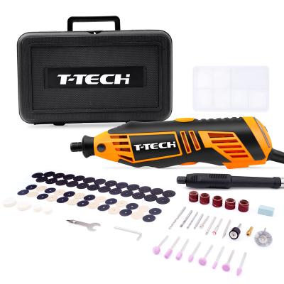 China Top Multifuction Tool Kit 130W Electric Rotary Tool Flexible Shaft 8000-32000/min Cutting Engraving Mini Die Grinder for sale