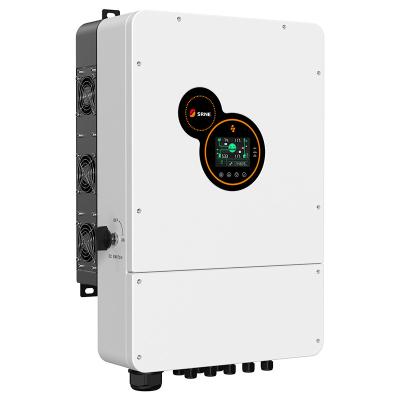 China Factory on-grid and off-grid  5KW IP65 waterproof Hybrid Solar Inverter with 5 years warranty 556MM*345MM*182MM for sale