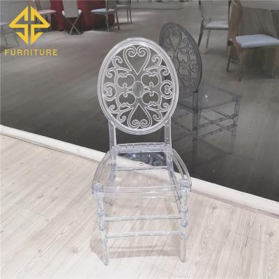 China Wholesale modern transparent clear acrylic dining chair for wedding event for sale