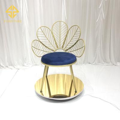 China New Contemporary Modern Wedding Party Event Hosting Gold Chairs for sale