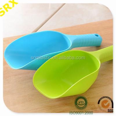 China High Quality Viable Square Popcorn Scoops/OEM IC Plastic Bucket Scoops/OEM Plastic Ice Bucket Scoops for sale