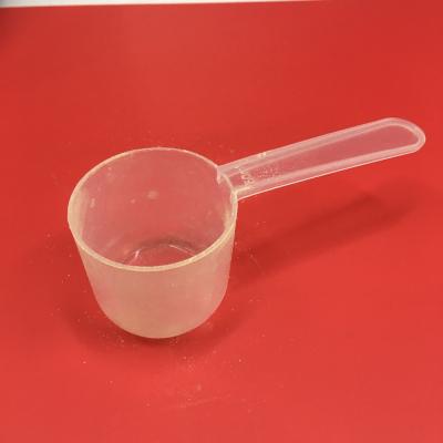 China Viable In Stock Clear White Scoop , Custom Protein Powder Milk Vitamin Measuring Scoop for sale