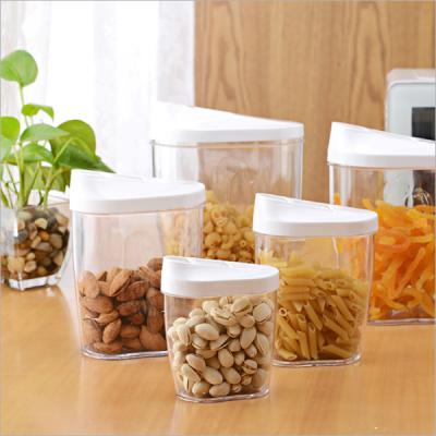 China Freshness Preservation 5 Pcs PP Kitchen Container Plastic Box Set Clear Plastic Storage Box With Lid/Home Container For Food Storage Sealing Box for sale