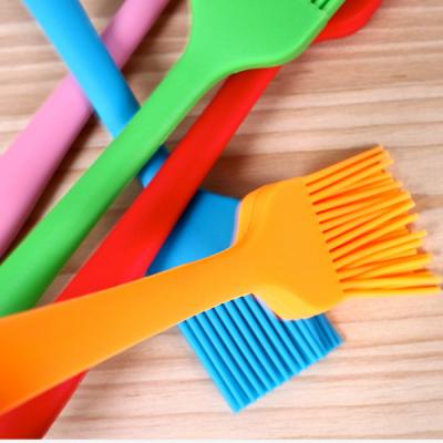 China Sustainable hot selling household&outdoors GRILL silicone basting brush, candy color grill basting silicone brush, barbecue grill brush for sale