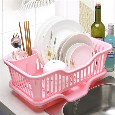 China Good Quality Sustainable Plastic Dish Tray/Easy Assembly Kitchen Storage Rack/OEM LOGO Dish Holders Drain Shenzhen Manufacturer for sale