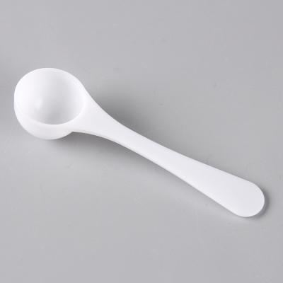 China 2.5g 8ml powder spoon/disposable plastic scoop, milk powder plastic spoon, plastic powder measuring cup for sale