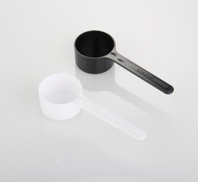 China 1ml 2ml 5ml 10ml 20ml 30ml Disposable Black Plastic Spoon Maker for sale