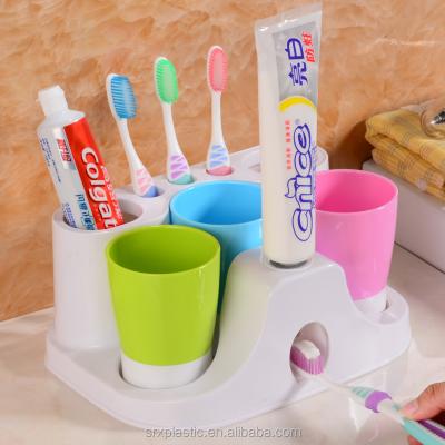 China OEM Sustainable Automatic Toothpaste Holder for Family, OEM Kids Toothbrush Holder, Custom Wall Mount Toothbrush Holder Manufacturer for sale