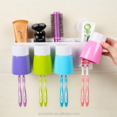 China OEM New Arrival Sustainable Toothpaste Sucker Toothbrush Holder, Custom Wall Mount Toothbrush Holder, Toothbrush Holder for sale