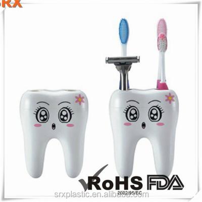 China Sustainable Cute ABS Toothbrush Holder For Child Shenzhen Plastic Factory for sale