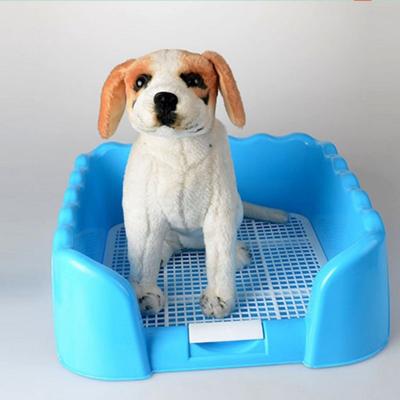 China Mesh Design Potty Toilet Trainer Puppy Dog Viable Pet Toilet Corner Bin for sale