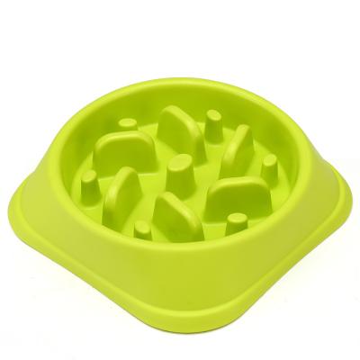 China Sustainable Slow Feeder Dog Bowl Anti Bloat No Grad Puppy Pet Cat Interactive Feeding Bowl for sale