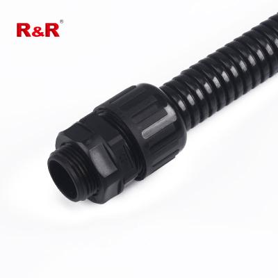 China Metric Nylon Wire M20 Plastic Waterproof Rubber Nylon Conduit Connector For 6-12mm Cable for sale