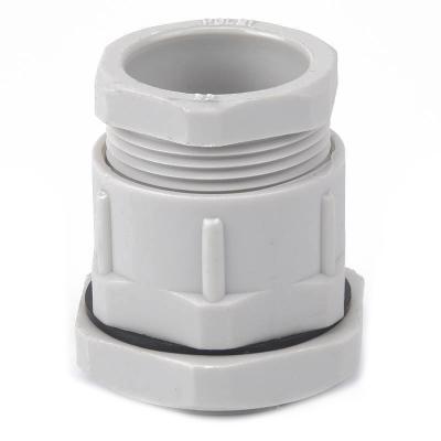 China Gasket Part Plug Cable Firmly Stuff Pg29 Gland Lock Nut Plastic Flat Cable Gland For Dia Cable Wire 18mm-25mm for sale