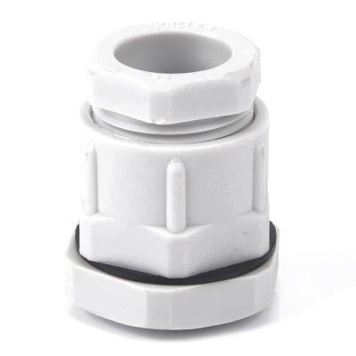 China Manufacturer Supply Rohs Approved Plastic Cable Fit Nylon Flat Cable Gland Plug Joint Part Firmly With Gasket PG Type PG7 PG9 PG11 PG13.5 PG16 PG21 for sale