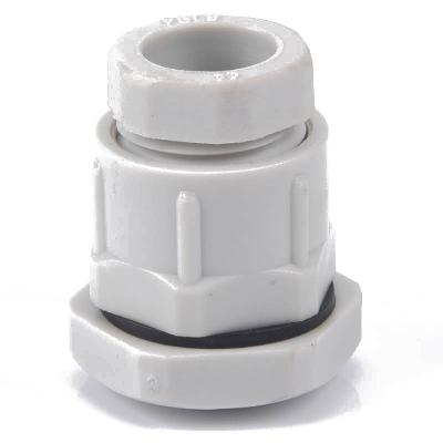 China Gasket Plug Firmly Cable Waterproof Plastic Power Cord Connector Gland Pipe Gland PG7 Flat Cable Gland For Cord Nylon Gaskets for sale