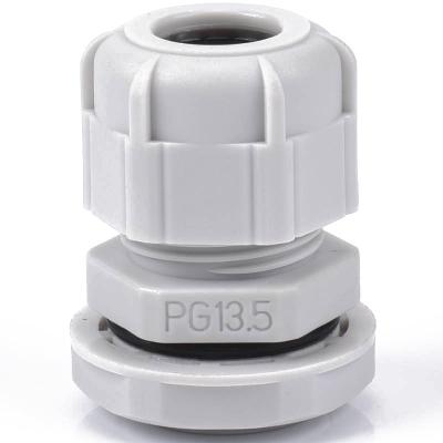 China Joint Plug Firmly Cable Free Sample China Manufacture Cable Stuffing Gland Locknut Plastic UL APPROVED Cable Gland Pg29 For Dia Cable Wire 18mm-25mm for sale