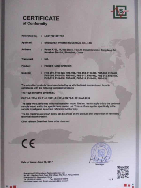 CE - Shenzhen Promo Technology Co., Ltd. Longhua Branch