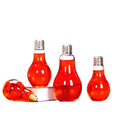 China Medium empty glass bulb candy container,candy jar,storage jar/glass bulb bottle jar for sale