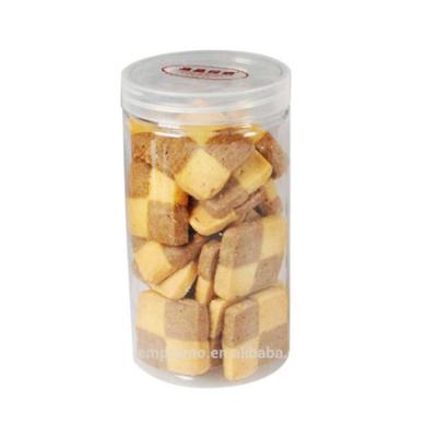 China Freshness Preservation Plastic Container Candy Storage Jar Plastic Cookie Jar for sale