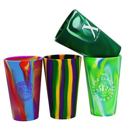 China Portable Multifunctional Outdoor Wine Cup Silicone Mug Silicone Cup Beer Mug for sale