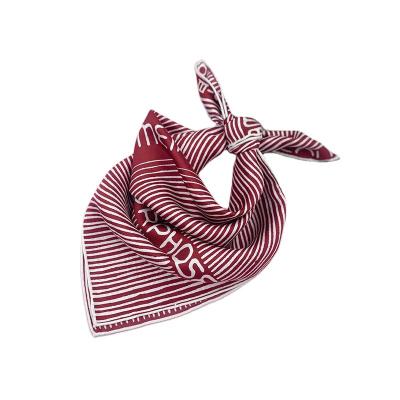 China European American hot new styles silk scarves printing designer women's kerchief small square scarf for sale