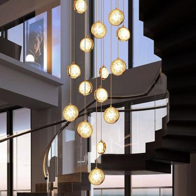 China Unique Design/High Quality Hotel Modern Decorative Drop Pendant Lamp Modern Design Large G9 Living Room Villa Dining Room Custom Chandelier Light for sale